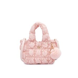 Jelly Bunny Elegant Pink Quilted Handbag